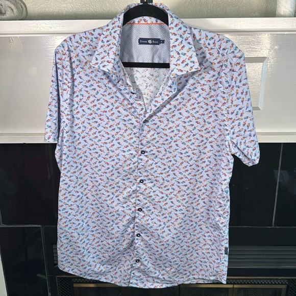Stone Rose short sleeve button-down - Picture 1 of 3